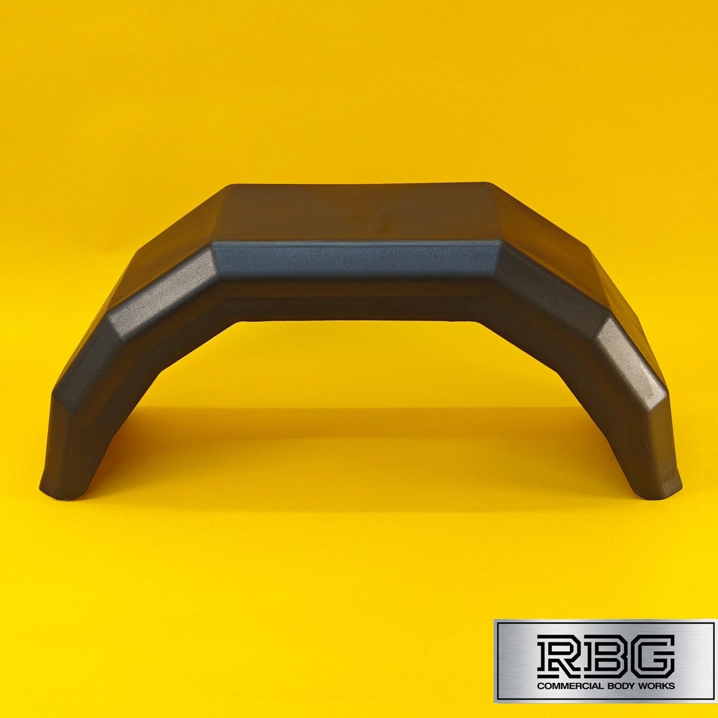 10 Inch Plastic Mudguard Single 610mm x 170mm for Trailer 10″ Wheels Black UK