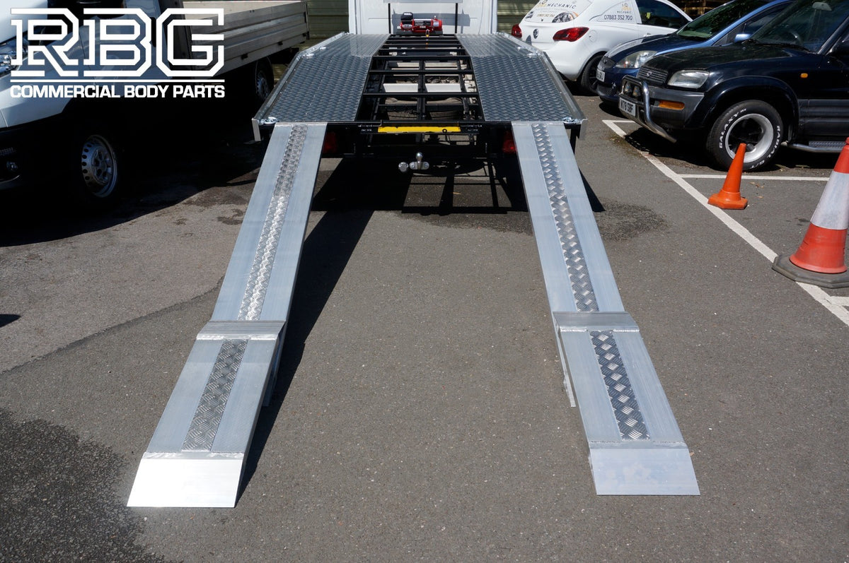 Aluminium Loading Ramp Extensions / Bridge Ramps from Recovery Truck to Trailer