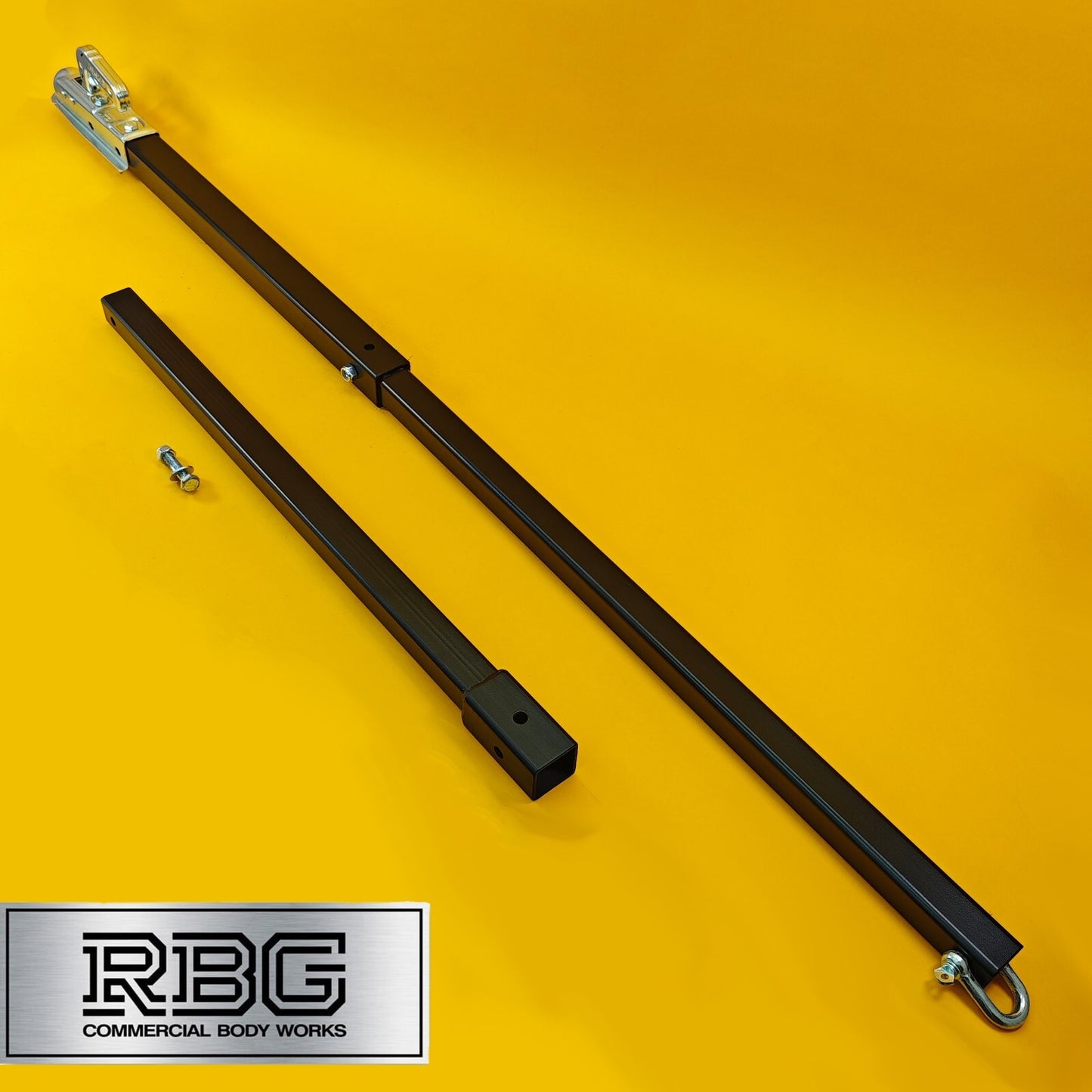 Vehicle Recovery Tow Pole 3.5Ton Ridged Towing Bar 2.6m 3500kg 3pc Steel Car Van