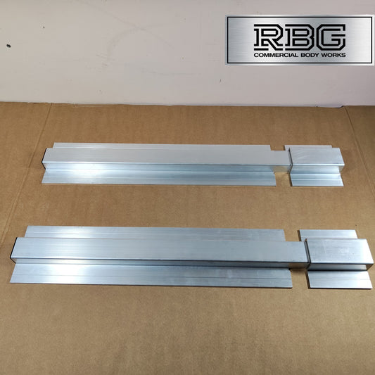 2x  Dropside Centre Pillars Aluminium Trailer Vehicle Truck Tailgate Plank 400mm