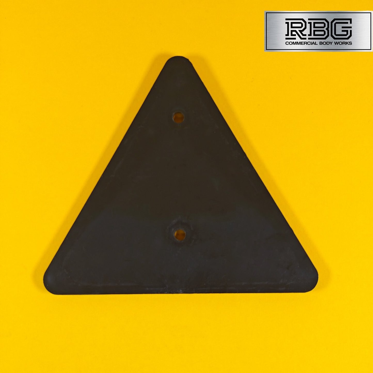 Triangle Red Reflector Srew-Fit For Trailer Driveway Fence Post Garden Walls UK