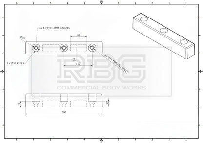Rubber Buffers Heavy & Medium Duty Multiple Sizes Black Truck Trailer HGV Bumper