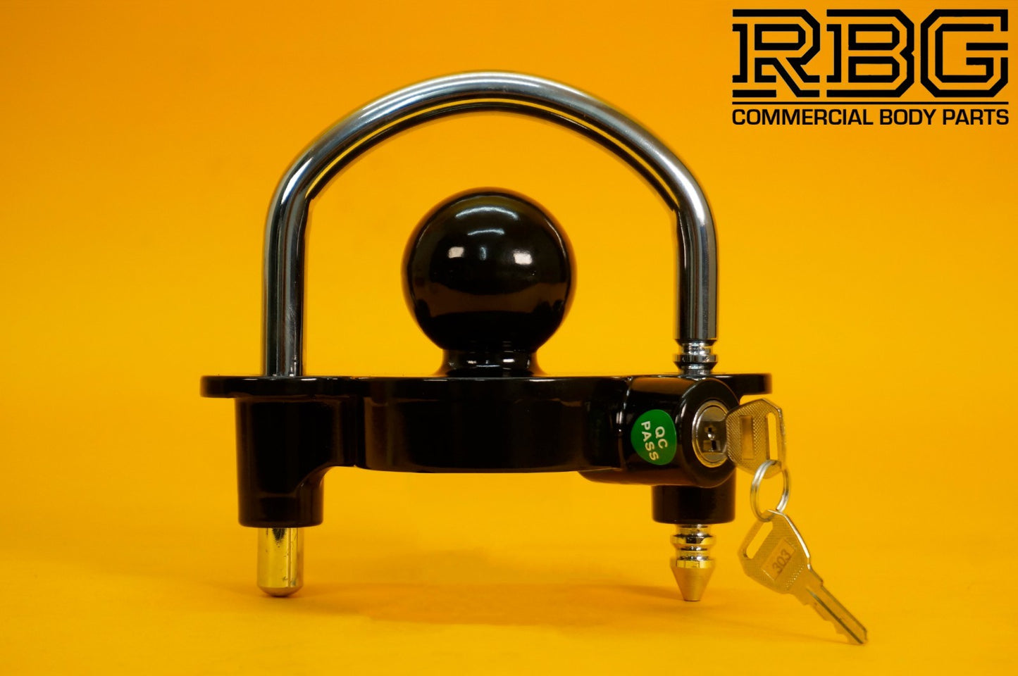 Trailer Hitch Lock 50mm Coupling Universal Heavy Duty Security Coupler Tow Ball