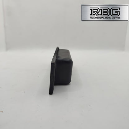 Rubber Tipper Block Pad 1x Mild Steel Weld on Landing Buffer Trailer 150mm HGV