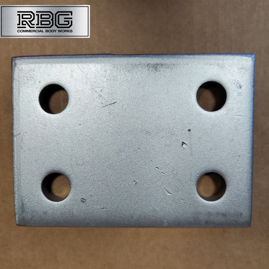 2" Drop Plate 4 Holes for Tow Ball M16 Steel Tow Bar Adjustable Silver 3 inch UK