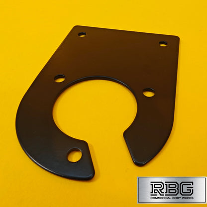 Towstep Socket Mounting Plate Bracket with Slot for 7 Pin or 13 Pin Trailer