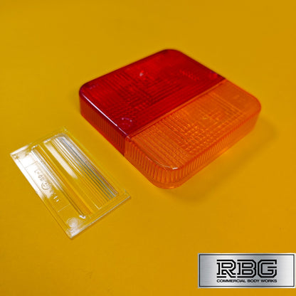 Replacement Lens for 4 Function Small Rear Trailer Light Perei Maypole Universal