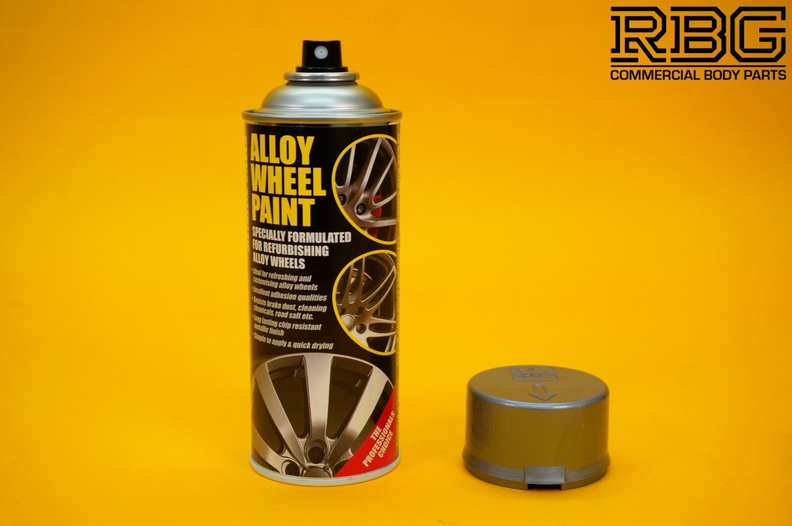 Alloy Wheel Paint METALLIC SILVER 400ml Aerosol Spray Car Refurbishment E-TECH