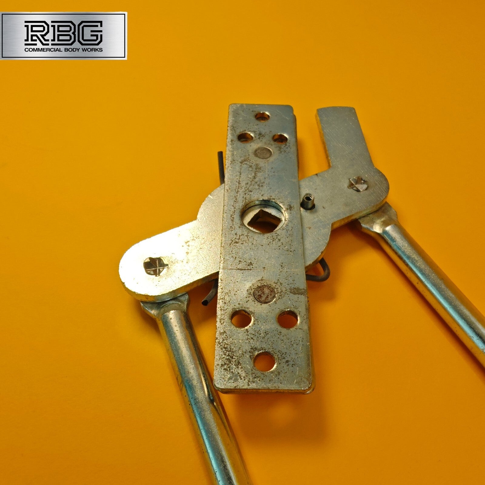 Rod Lock Bars Left Hand 2310mm 3 Point Locking For Doors Trailer Truck Steel UK
