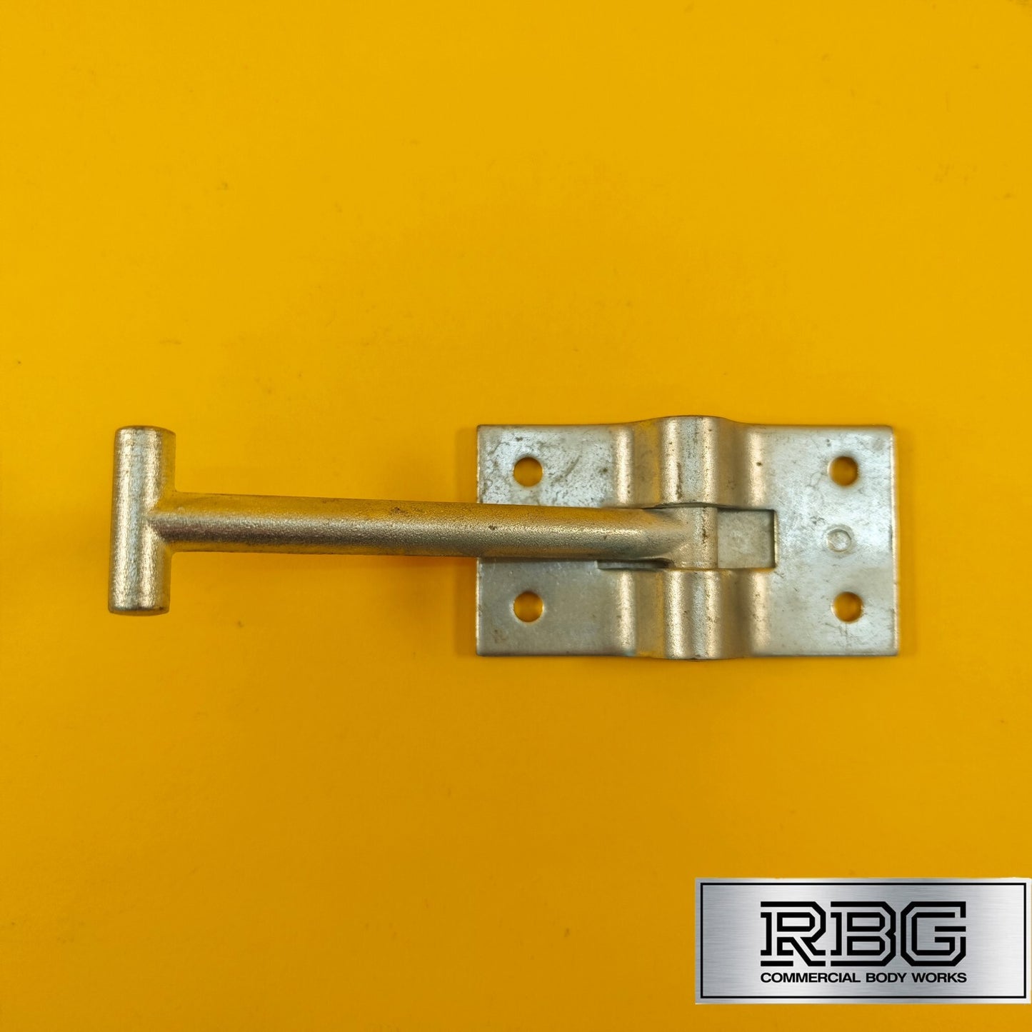 Door Retainer 105mm Hook & Catch Plate Horsebox Trailer Truck Caravan Barn 1Pc