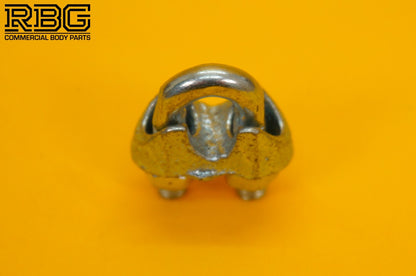 Wire Rope Grip 6mm Steel Cable Grip Bull Dog Clamp U Bolt Zinc Plated Heavy Duty