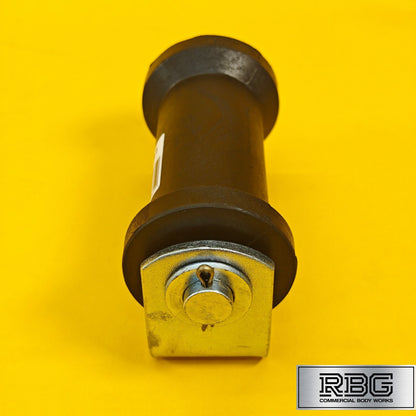 Keel Roller + Bracket 19mm Bore Flat for Boat Trailers Non-Marking Polyurethane