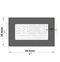 ALUMINIUM RECTANGULAR BOX SECTIONS Inch & Metric Various Sizes Free UK Delivery