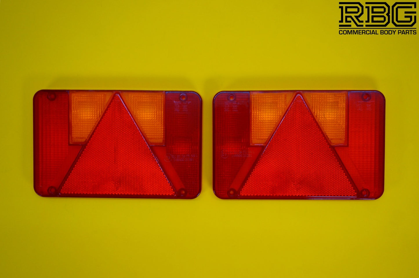 Replacement Lens Light PAIR LEFT & RIGHT for Radex 5800 Rear Combination Lamp
