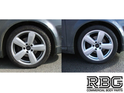 Alloy Wheel Refurbishment Repair Kit BLACK Wheel Spray Paint + Lacquer E-TECH