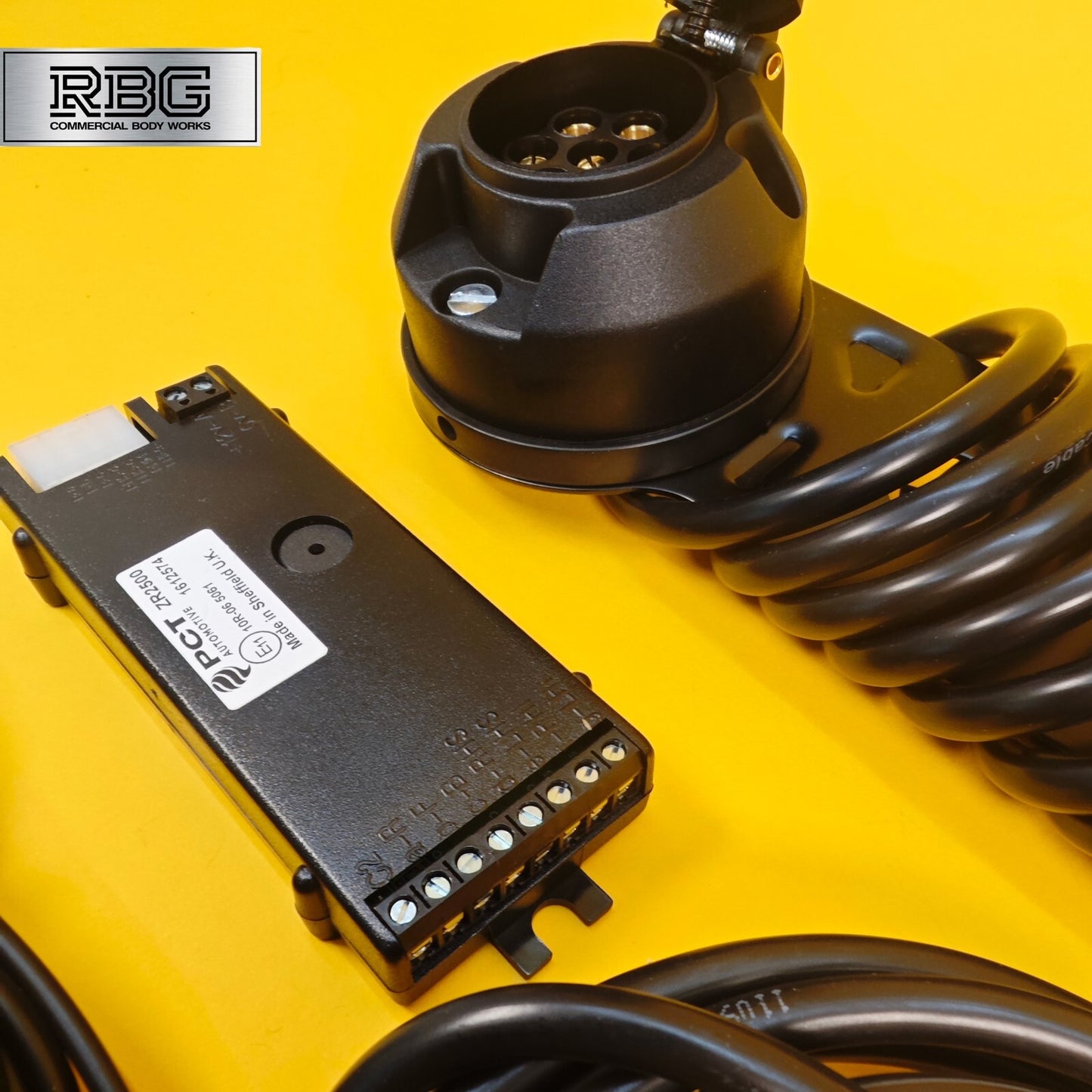 Universal 7 Pin Electric Towbar Wiring Kit PCT ZR2500 Relay 12N 7 Way Bypass UK
