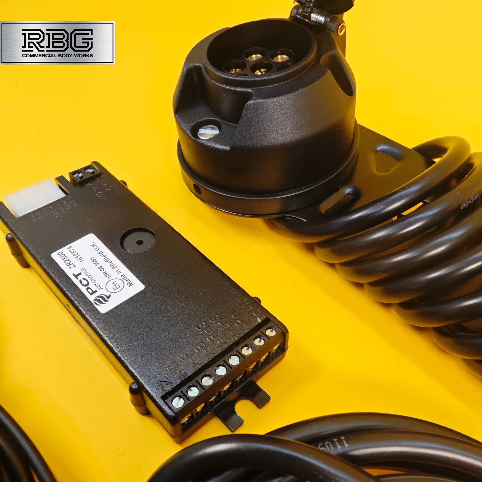 Universal 7 Pin Electric Towbar Wiring Kit PCT ZR2500 Relay 12N 7 Way Bypass UK