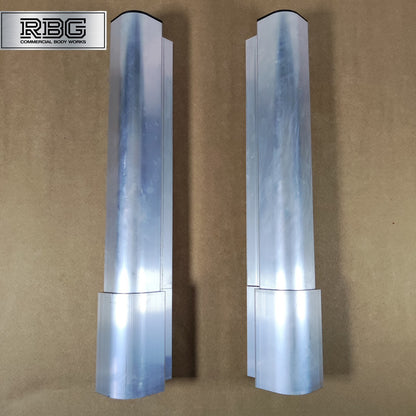 Aluminium Corner Pillar Extrusion 600mm & Socket Dropside Truck Trailer Tailgate