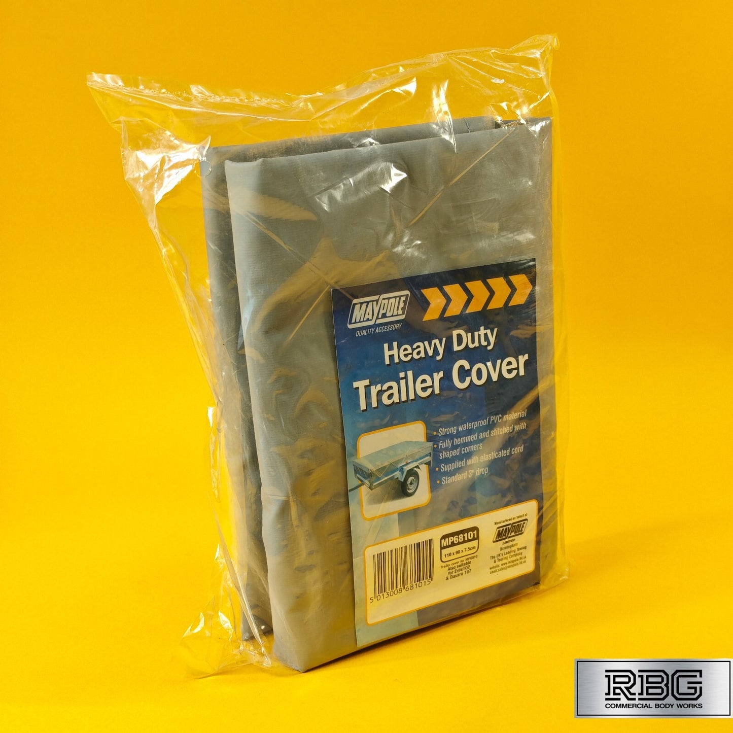 Trailer Flat Cover Fits Erde 102 & Maypole MP6810 MP711 & Daxara 107 Trailers UK