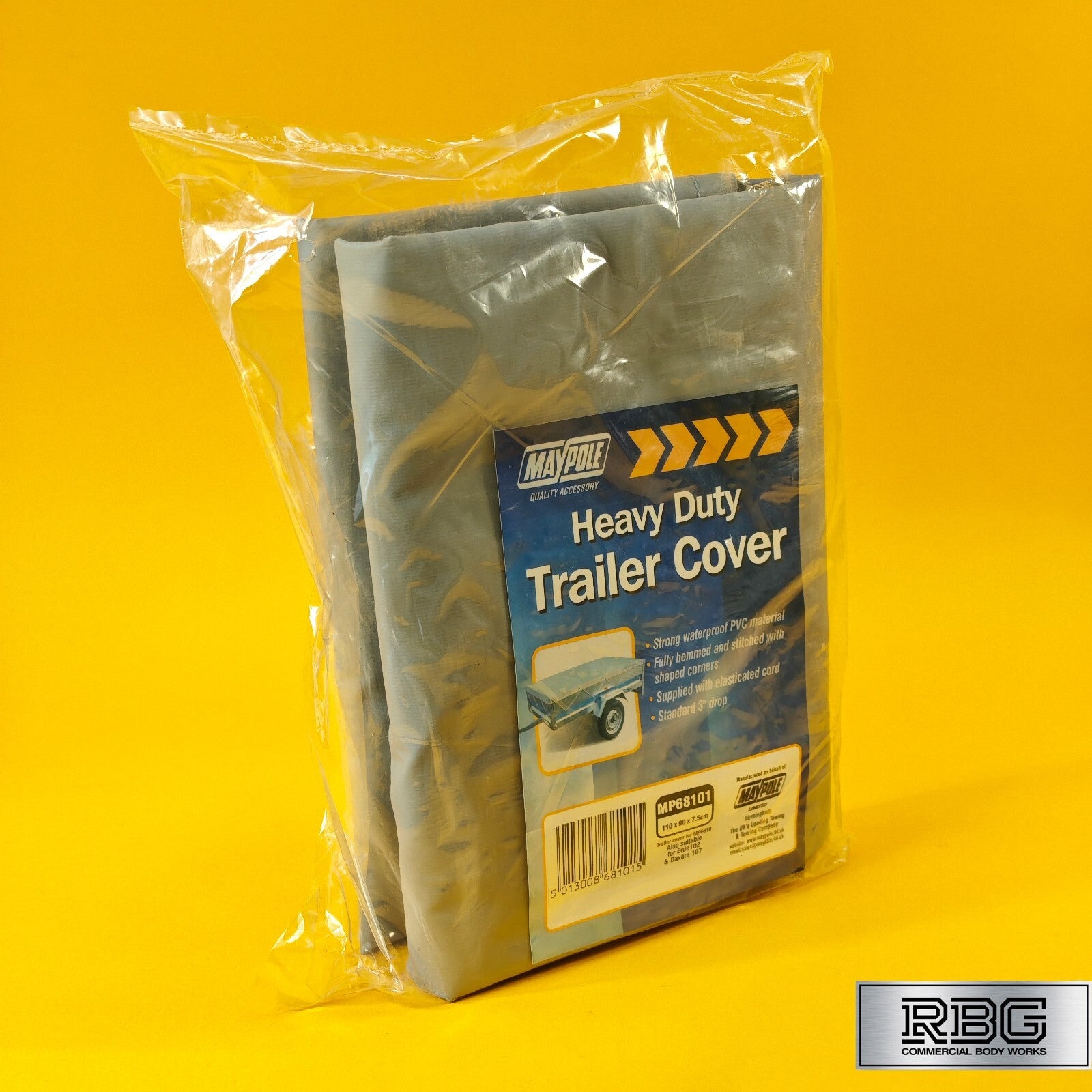 Trailer Flat Cover Fits Erde 102 & Maypole MP6810 MP711 & Daxara 107 Trailers UK