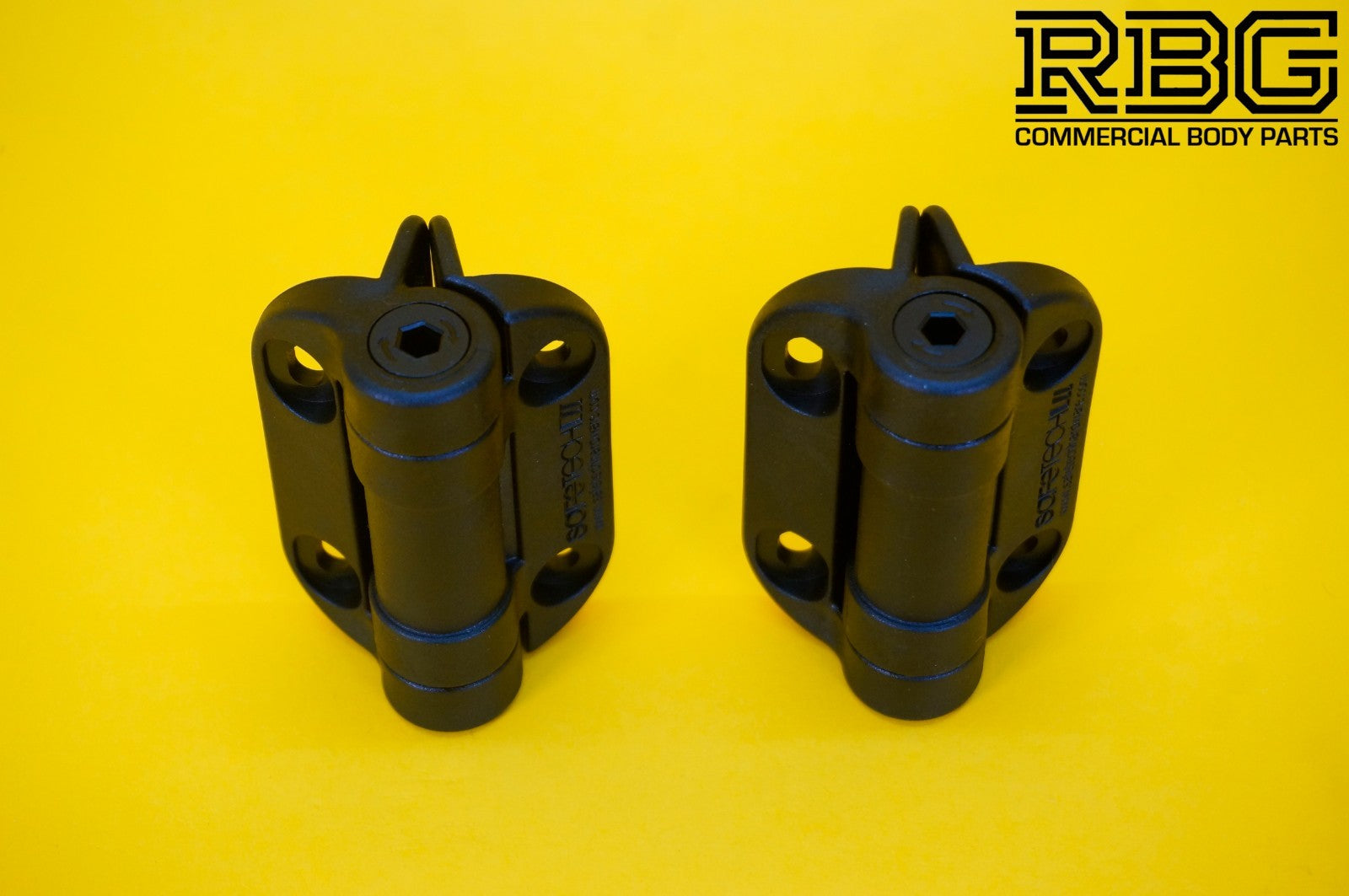 Adjustable Tension Door Hinges PAIR Self Closing Garden Fence Gate Hinges 8 Mode