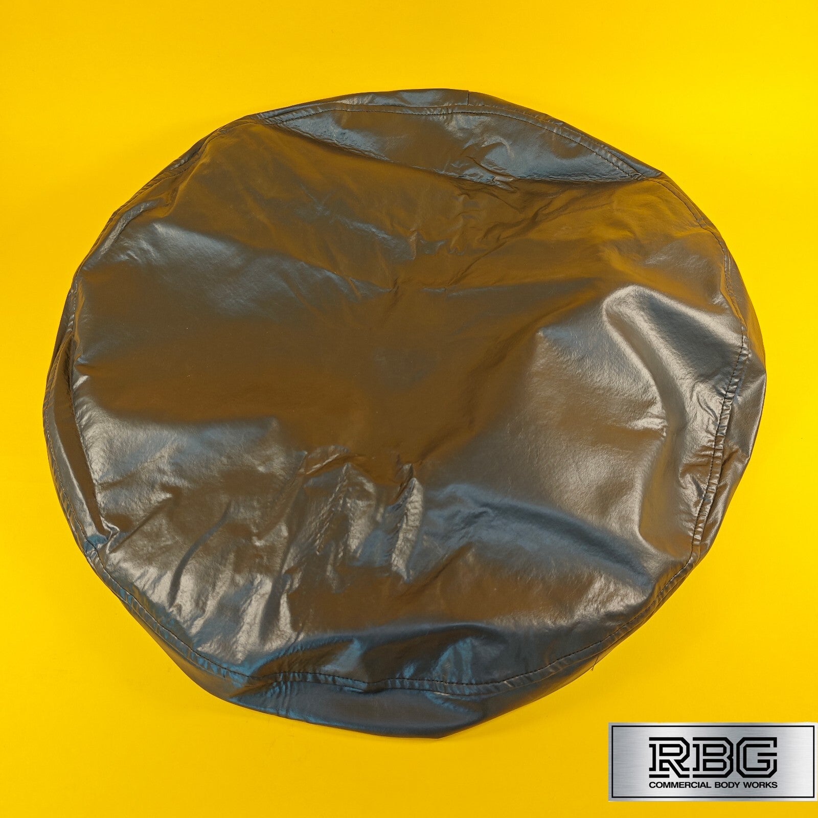 Trailer Spare Wheel Cover for 13 inch Wheel Rim PVC Cotton Weatherproof Black UK