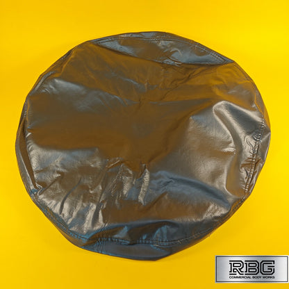 Trailer Spare Wheel Cover for 13 inch Wheel Rim PVC Cotton Weatherproof Black UK
