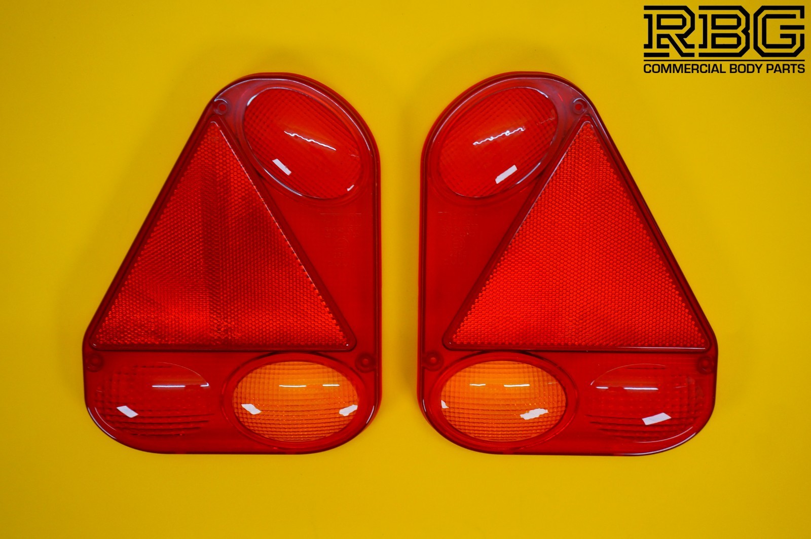 Replacement Light Lens PAIR LEFT & RIGHT for Radex 2900 Rear Combination Lamp