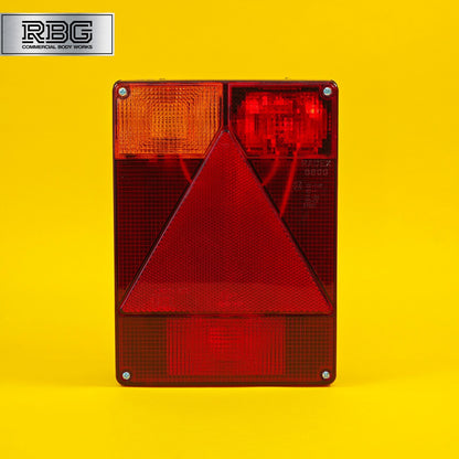 Rear Combination Light LEFT Hand Rectangular Vertical Lamp Radex 6800 Trailer