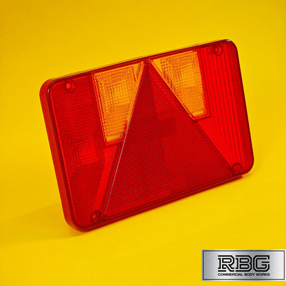 Replacement Lens for Radex 5800 RIGHT Hand Rear Combination Light for Trailer UK