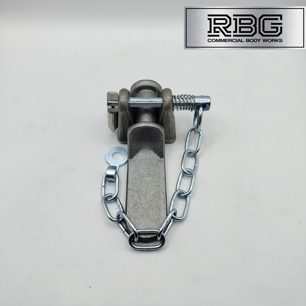 2x Tailboard Forket, Lug & SPRING LOADED Sword Pin & Chain Truck Trailer Drop