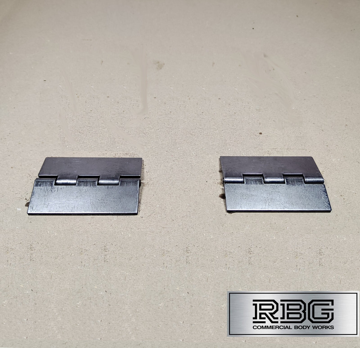 Double Flap Steel Hinges HEAVY DUTY Weld-on 4" 100mm Butt Truck Trailer Cage