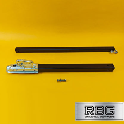 Vehicle Recovery Tow Pole 3.5Ton Ridged Towing Bar 1.8m 3500kg 2pc Steel Car Van