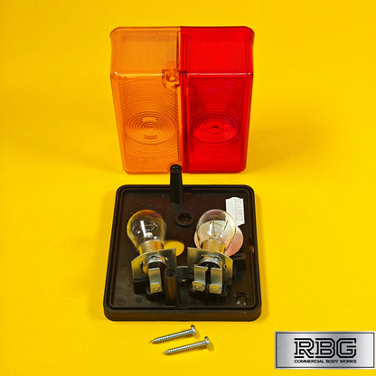 Square Combination Bulb Light Rear Britax Stop Tail Indicator Light Trailer