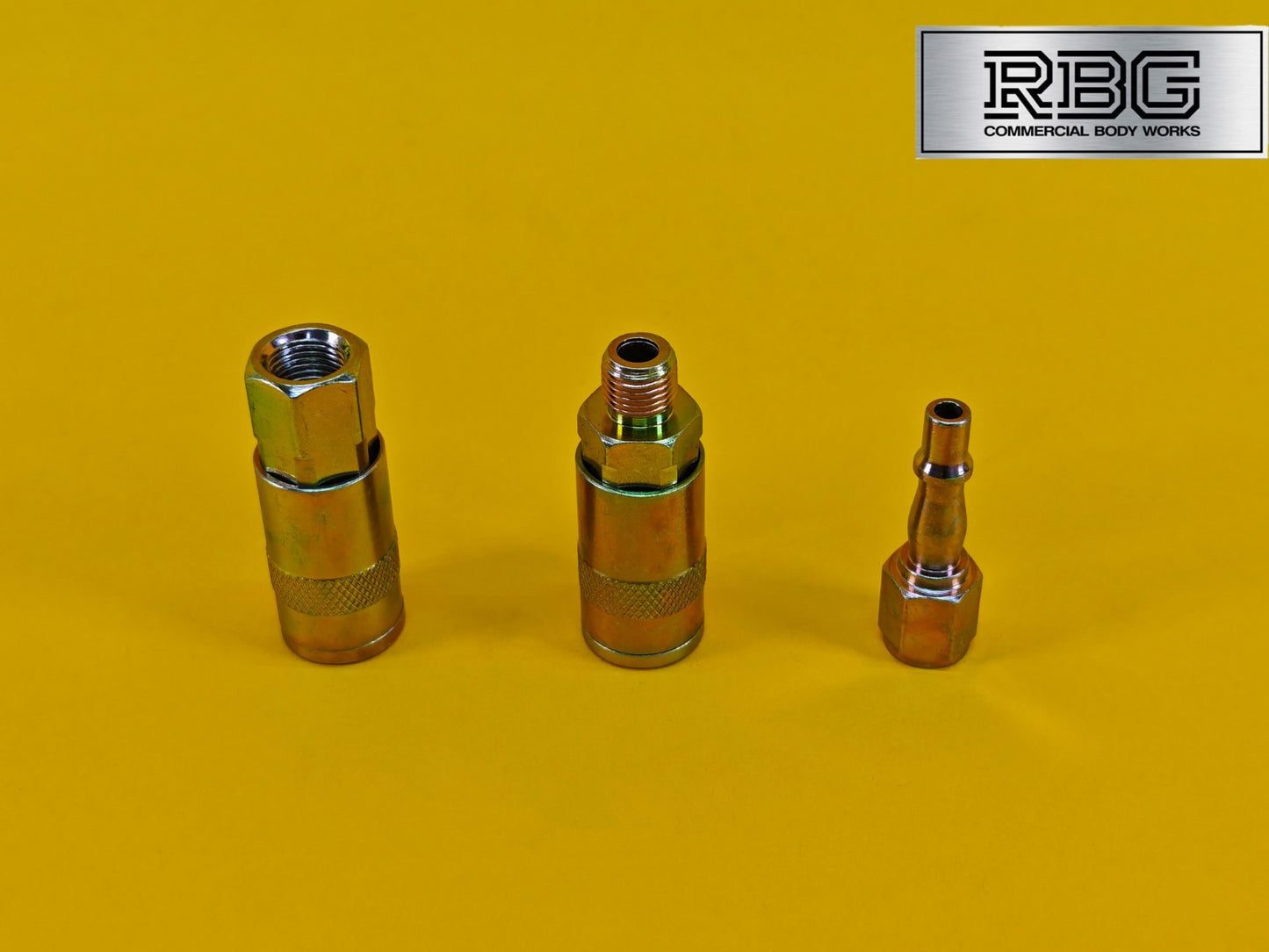 Air Line Hose Coupling SET 1/4" BSP Fitting Connectors Male Female Quick Release