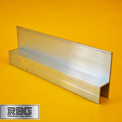 Aluminium End Cap Dropside Hollow Plank Capping Trailer Truck 400mm-2450mm UK