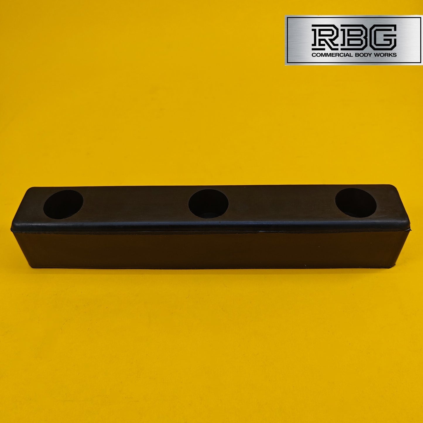 Rubber Buffer 300mm x 51mm Truck Trailer Boat Tailboard Horsebox HGV Bumper 1Pc
