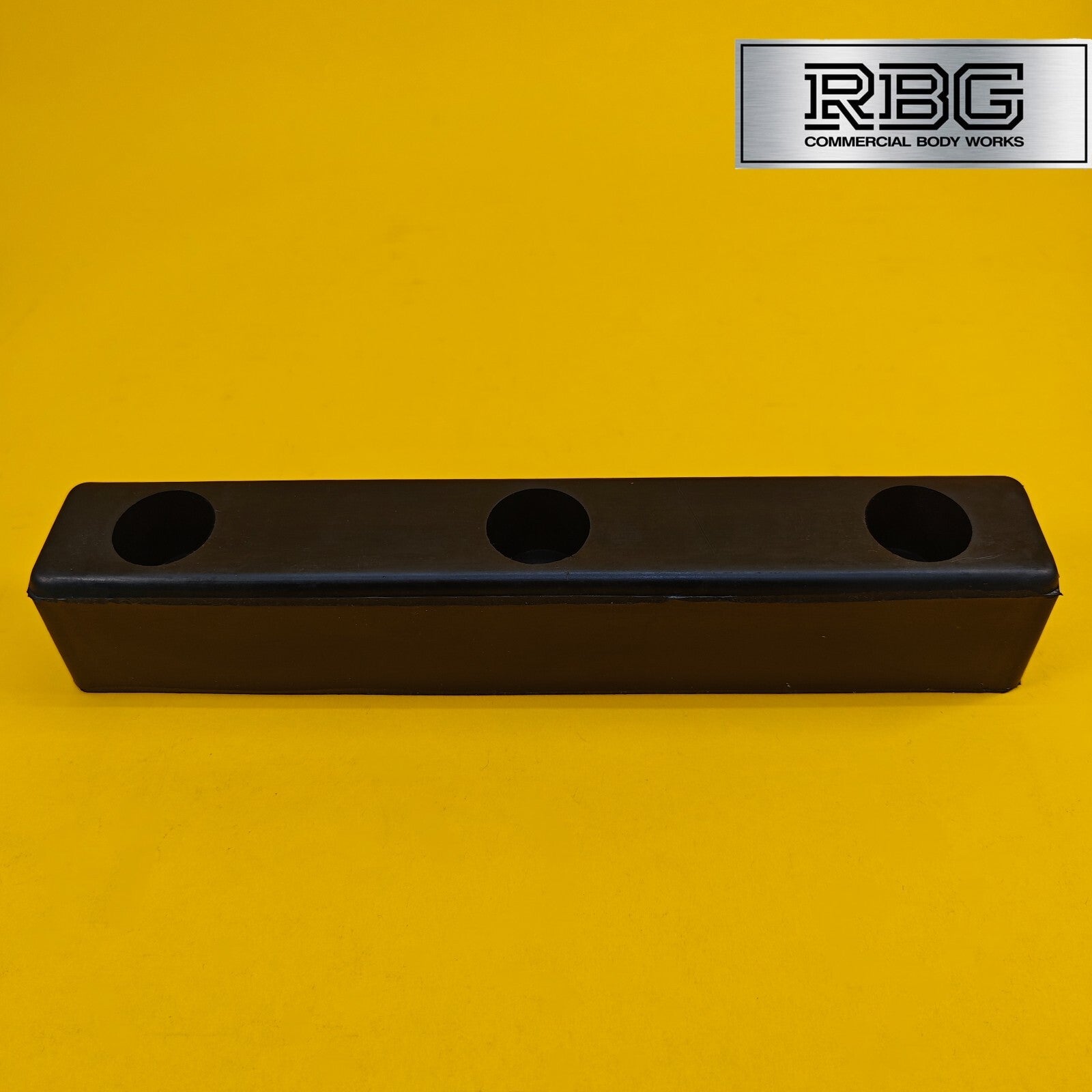 Rubber Buffer 300mm x 51mm Truck Trailer Boat Tailboard Horsebox HGV Bumper 1Pc