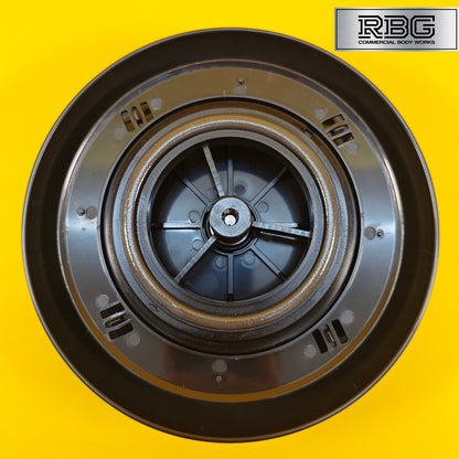 Centaflow™ Wind Driven Vent Black Horsebox Small Low Profile Rotary Van Roof Air
