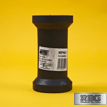 Flat Keel Roller Boat Trailer 16mm Bore 127mm Width Long-Lasting Polyurethane UK