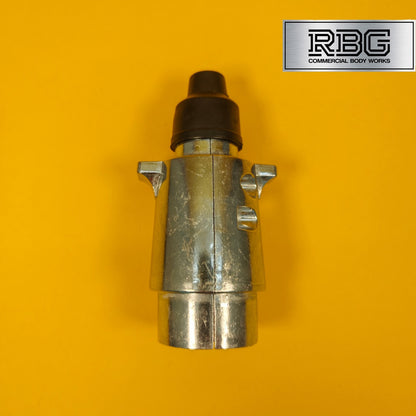 Aluminium Plug for Towing 7 Pin 12N Type Trailer Caravan Horsebox 12 Volt Towbar