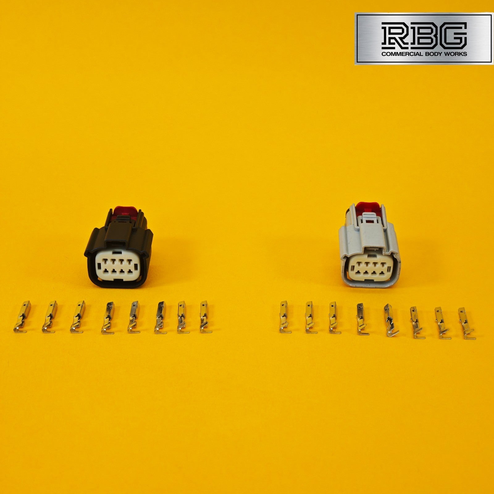 Ford Transit MK8 Wiring Loom Plugs Black & Grey Tail Light Lamp Tipper Recovery