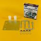 Jockey Wheel Clamp Fixing Kit for 50&60mm Drawbars Trailer No Drilling Required