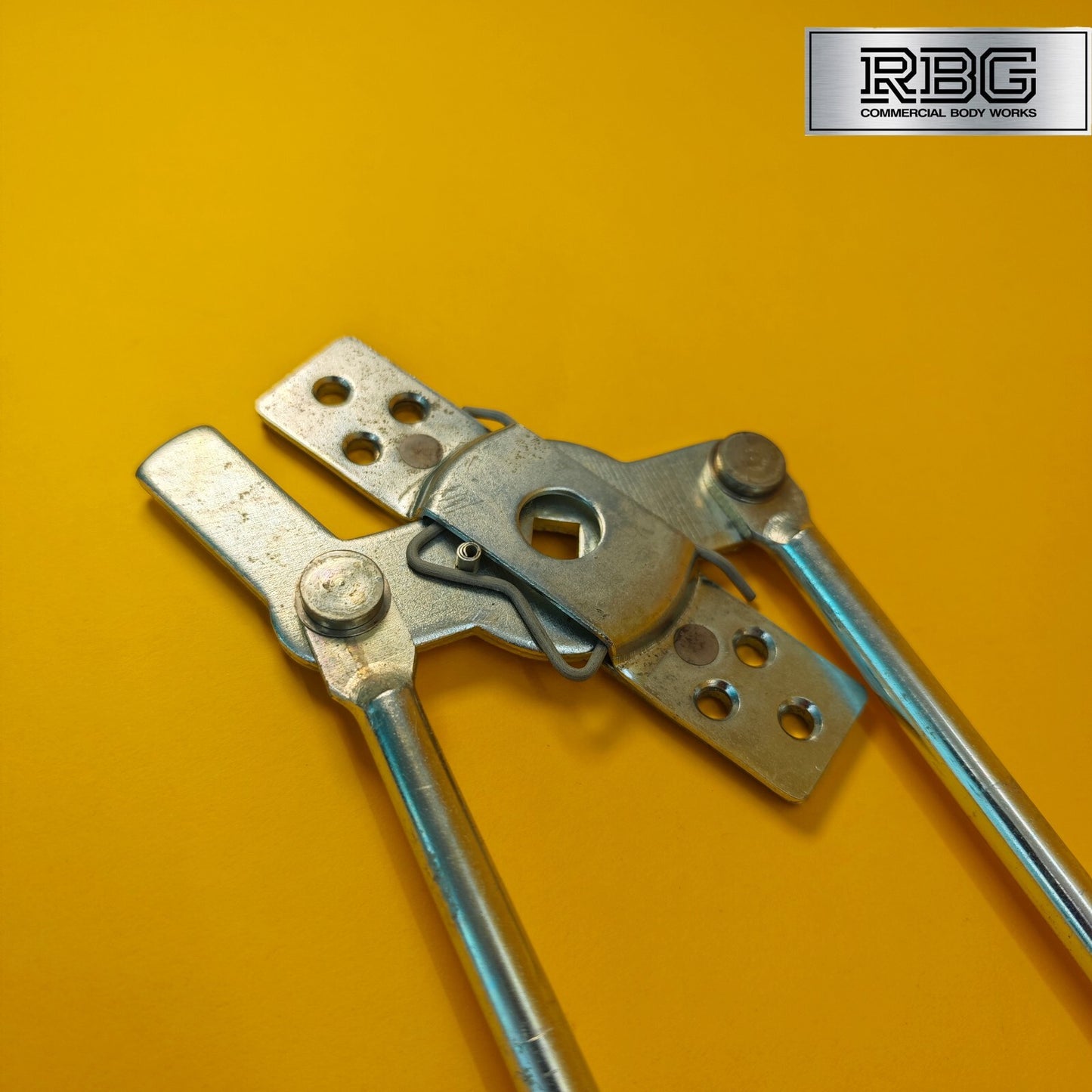 Rod Lock Bars Left Hand 2310mm 3 Point Locking For Doors Trailer Truck Steel UK