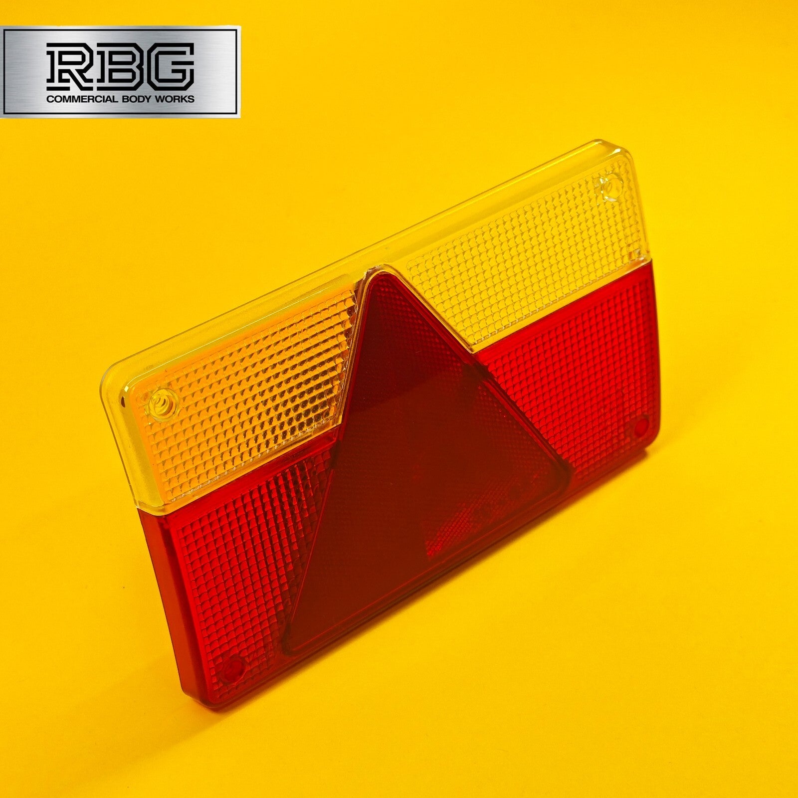 Replacement Lens Rear Light LEFT for AJBA FP.80 Orange Reflector Erde Trailer