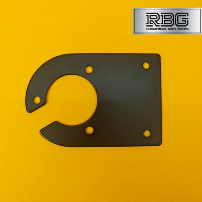 Towstep Socket Mounting Plate Bracket with Slot for 7 Pin or 13 Pin Trailer