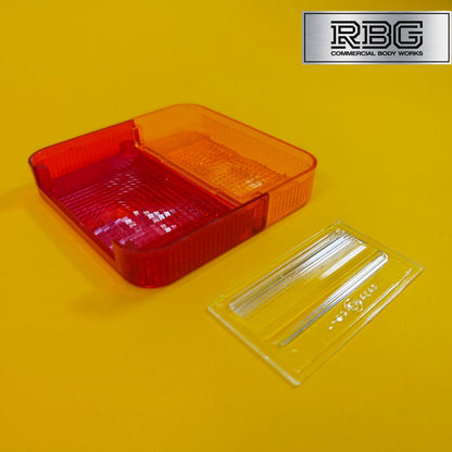 Replacement Lens for 4 Function Small Rear Trailer Light Perei Maypole Universal