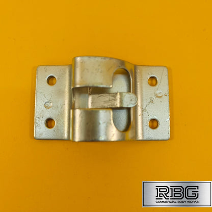 Door Retainer 105mm Hook & Catch Plate Horsebox Trailer Truck Caravan Barn 1Pc