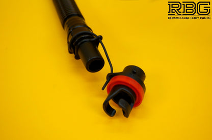 Air Hand Pump with Pressure Gauge for Inflatable Tents Awnings 2.2L Large Barrel