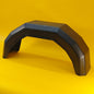 13 Inch Plastic Mudguard Single 760mm x 210mm for Trailer 13″ Wheels Black UK